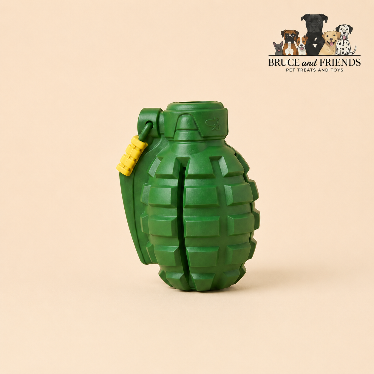 Grenade Treat Puzzle Toy